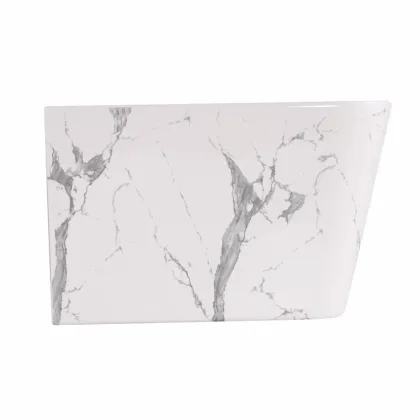 Біде підвісне Qtap Tern 520x350x330 мм, Marble QT17551303GMR — Photo 3