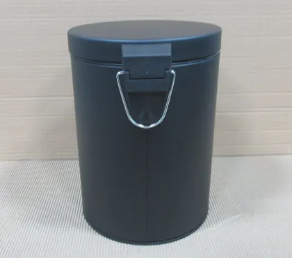 Відро для сміття кругле ZERIX SOLO-TC0105 BLACK 5 л (колір чорний) (ZX5898) — Photo 6