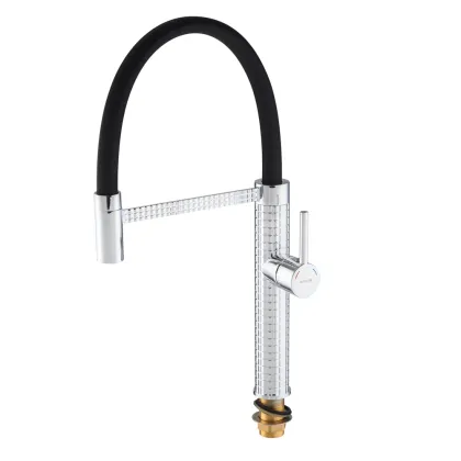 Змішувач для кухні Mixxus Premium Oliwer 017 REFL.BLACK (MI6965) — Photo 4
