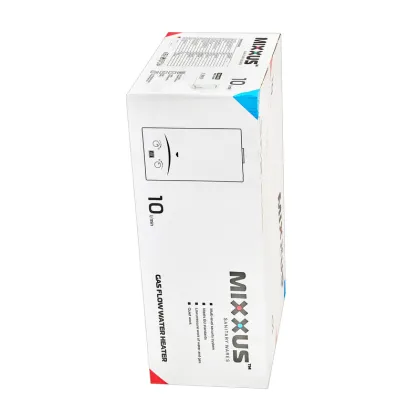 Газова колонка MIXXUS GWH-0510 BASIC GLASS димохідна 10 л/хв (панель зі скла з малюнком) (WH0026) — Photo 5