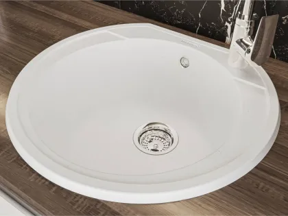 Кухонна мийка TULUZA white Miraggio — Photo 3