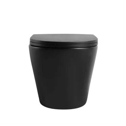 Унітаз підвісний Mixxus Premium BEVEL-0304-T1 BLACK 480x360x360mm сист. змиву TORNADO 1.0 (MP6677) — Photo 7