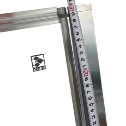 Шторки скляні на ванну Koer SR BS05-90x140-TR-01 прозоре скло Easy Clean 6мм, хром (KR5372) — Photo 4