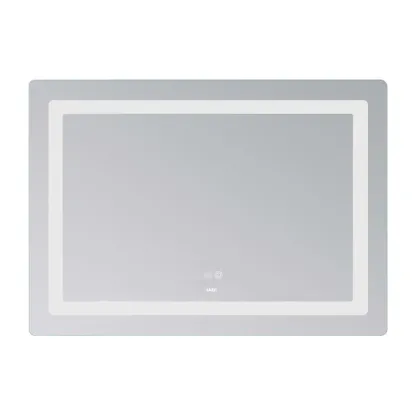 Дзеркало Lidz Kubis (KU2) 1000х800 з LED-підсвічуванням Touch, з антизапотіванням, з димером, рег. яскравості LD78LF6141008048450 — Photo 2