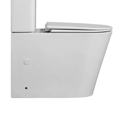 Чаша унітазу-компакту Mixxus Bevel-0407-T1 Bowl 630х350х795 Tornado 1.0 без сидіння (MI8350) — Photo 1