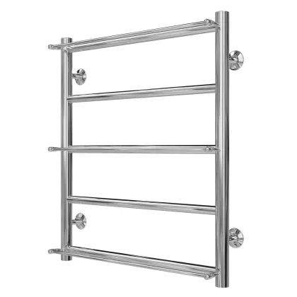 Рушникосушарка водяна Ladder П5 500х600 Deffi нержавіюча сталь (Хром, Нижнє підключення) — Photo 1
