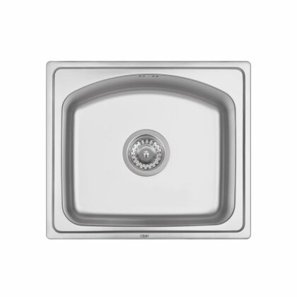 Кухонне миття Qtap 4842 0,8 мм Satin (QT4842SAT08)