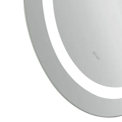 Дзеркало Qtap Gemini 500х700 з LED-підсвічуванням Touch, з антизапотіванням, з димером, рег. темп. кольору (3000-6500K) Reverse QT2578R5070 — Photo 7