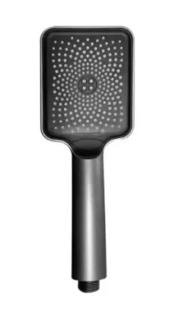 Qtap Rucni Лійка для ручного душу 145x90 мм прямокутна QTRUCA145S1GRP Graphite