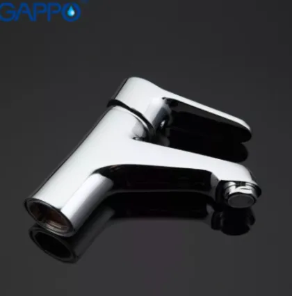 Змішувач для умивальника GAPPO G1036, хром — Photo 1