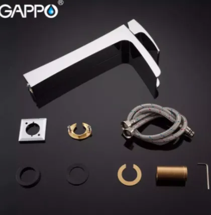 Змішувач для умивальника GAPPO G1007-21, хром — Photo 2