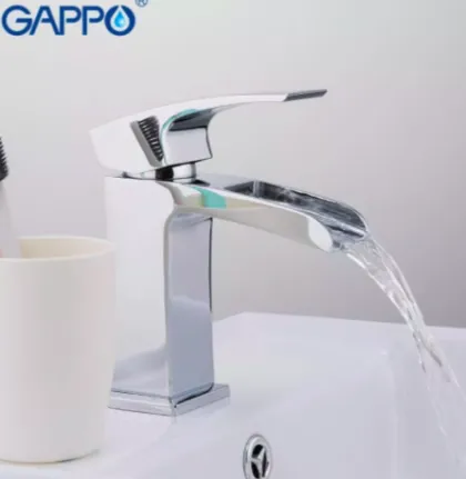Змішувач для умивальника GAPPO G1007-20, хром — Photo 1