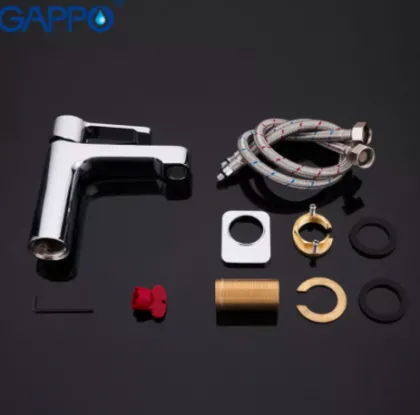 Змішувач для умивальника GAPPO G1002-2, хром — Photo 2