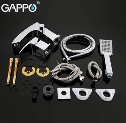 Змішувач для ванни на борт GAPPO G1107, хром — Photo 2