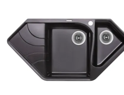 Кухонна мийка Lidz 1000x500/225 BLA-03 (LIDZBLA031000500225)