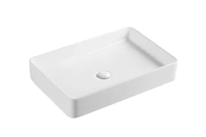 Раковина-чаша Qtap Tern 600x405x110 White з донним клапаном QT17112174W