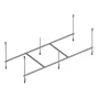 Каркас для ванни 150х70 см AM.PM W80A-150-070W-R Like — Photo 2