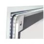 Дзеркало Qtap Mideya Classic 800х600 з LED-підсвічуванням Touch, з антизапотіванням, з годинником, димером, рег. яскравості QT2078F6151W — Photo 11
