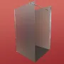 Душова перегородка Koer SR SP01-120x200-TR-01 Walk-In прозоре скло Easy Clean 8мм, хром (KR5394) — Photo 47