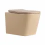 Унітаз підвісний Tern Ultra Quiet 490×365×325 мм, Beige, з сидінням Slim Duroplast / Soft-close / Quick Release QT17332303ASSB Qtap — Photo 8