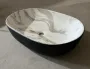 Раковина накладна MIXXUS PREMIUM ELLIPSE-0105 MARBLE-BLACK 600х400х150mm (MP6565) — Photo 15