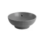Раковина накладна Mixxus Premium TOPPER-0201 GRAY 410x410x165mm з переливом (MP6649) — Photo 19