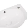 Раковина Qtap Leo 430x290x140 White з донним клапаном QT11115011RW — Photo 12