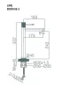 IMEX LINE BLACK MATT Змішувач для умивальника високий, чорний матовий — Photo 5