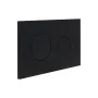Клавіша змиву Qtap Standard 152x236x28 мм, Matt Black, кругла QTSTD164BLM49470 — Photo 7