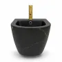Підвісне біде VBI VULCANO BLACK MARBLE MATT — Photo 6