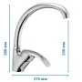 Змішувач для кухні Haiba Fabio 011 (HB0907) — Photo 3