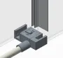 Бічна стінка до кабіни Koer SR SW01-90x200-TR-07 прозоре скло Easy Clean 8мм, графіт (KR5382) — Photo 32