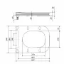 Сидіння для унітазу Qtap (Gemini 490) 428x344x37,5 мм, White, з мікроліфтом, Slim Duroplast, Quick Release QTSC179W49385 — Photo 6