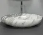 Умивальник (раковина) VBI VICENZA M GREY STONE GLOSSY накладний — Photo 10