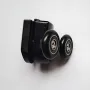 Ролики для душових кабін подвійні колеса MIXXUS PREMIUM ROLLERS SCP05-1 BLACK верхні (25mm для DIVERSE SC03) (MI8168) — Photo 5