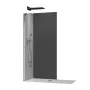 Душова перегородка Koer SR SP02-100x200-TR-01 Walk-In прозоре скло Easy Clean 8мм, хром (KR5395) — Photo 32