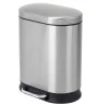 Відро для сміття з плавним закриттям овальне Mixxus Premium Strong-TC0120 SS Color 20л колір наржавійка (MI7081) — Photo 26