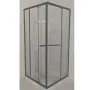 Душова кабіна з низьким піддоном Mixxus Style SCT01-90x90x200-TR Graphite прозоре скло 6мм (MI8432) — Photo 13