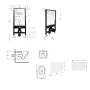 Готове рішення Qtap для ванної кімнати: підвісний унітаз Swan Ultra Quiet 520x360x320 + комплект інсталяції Standard (лінійна клавіша White) — Photo 8
