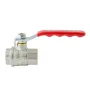 Кран кульовий ГГВ Koer Extreme KE.214-15 - 1/2" FF ручка "важіль" червона (KR5744) — Photo 9
