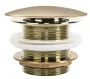 Донний клапан для ванни REA CLICK-CLACK BRUSHED GOLD — Photo 4