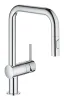 Змішувач для кухні з висувним виливом Grohe Minta (32322002) — Photo 5