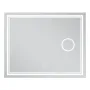 Дзеркало Mixxus Premium QUADRO MR20-100x80 з Led Touch, Anti-fog, димером, регулятором яскравості, лінзою (MP6623) — Photo 23