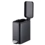 Відро для сміття з плавним закриттям прямокутне Mixxus Premium Quadro-TC0105 Black 5 л колір чорний (MI7061) — Photo 22