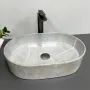 Умивальник (раковина) VBI VERONA 50 GREY STONE GLOSSY накладний — Photo 7