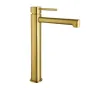 IMEX TOSCANA BRUSHED GOLD Змішувач для умивальника високий, PVD матове золото — Photo 3