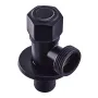 Кран для підключення сантехприладів Mixxus VAL-07-1/2x3/4 Black (MI6059) — Photo 5