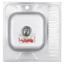 Мийка кухонна Zerix Z6060L-06-160MD (micro decor) (ZS0585) — Photo 3