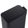 Відро для сміття з плавним закриттям прямокутне Mixxus Premium Quadro-TC0105 Black 5 л колір чорний (MI7061) — Photo 13