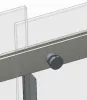 Бічна стінка до кабіни Koer SR SW01-90x200-TR-07 прозоре скло Easy Clean 8мм, графіт (KR5382) — Photo 48
